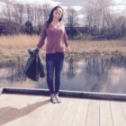 Summer by a lake
