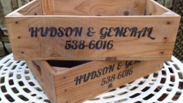 Hudson & General crates