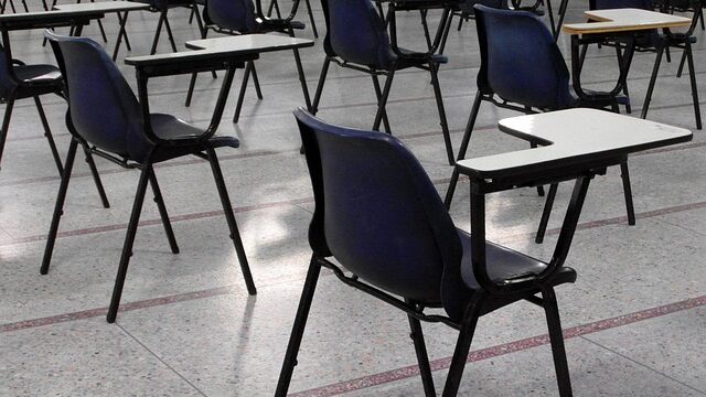 exam desks