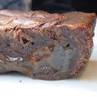 Salted caramel brownie