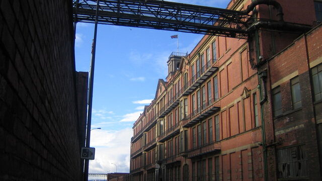 former Sheffield steel factory