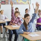 Students in a classroom