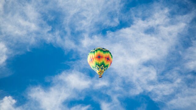 hot air balloon