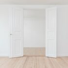 open doors inside a house