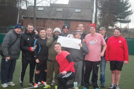 Brunsmeer giant cheque