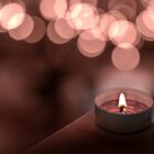 Candle in the dark