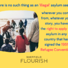 There is no such thing as an illegal 'asylum seeker'? When we talk about people, language matters.