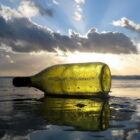 Bottle on a beach