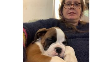 Jane and her dog
