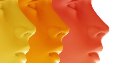 Profiles of faces