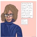 Drawing of Dawn Monroe, author of If I Were a Stat