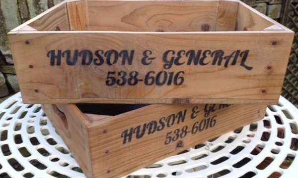 Hudson & General crates