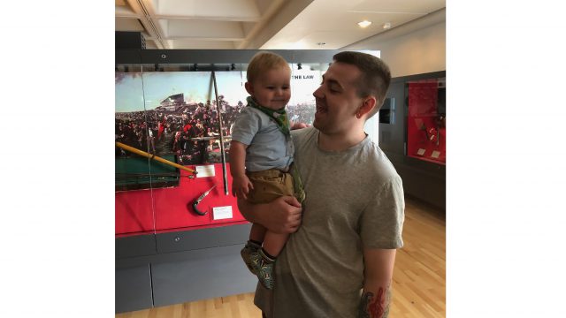 Josh and his nephew
