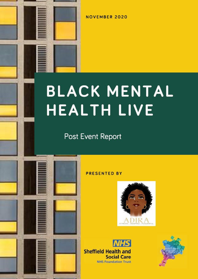 Black Mental Health Live Post Event Report front cover
