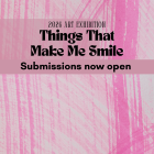 Call for submissions: Share what makes you smile in our art exhibition